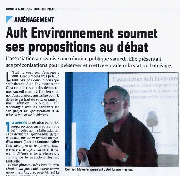 Ault Environnement à travers la presse